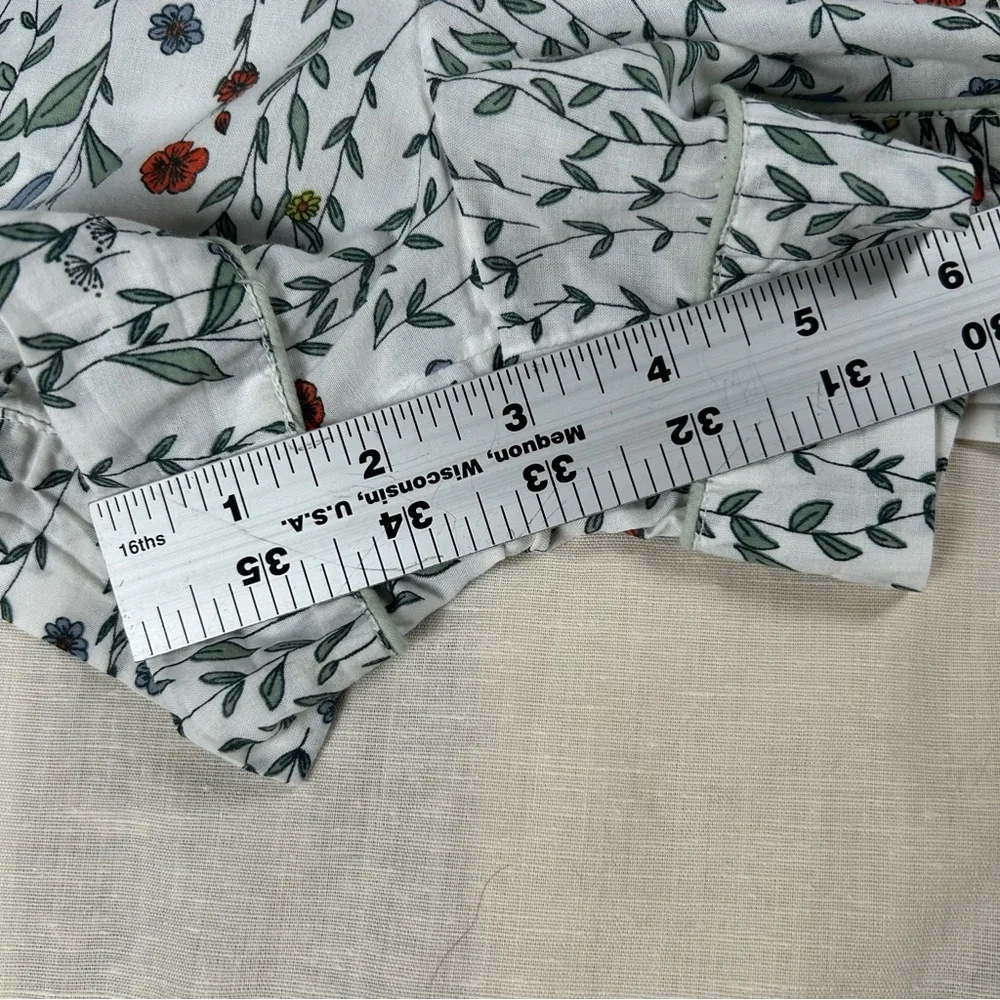 Rachel Zoe Women’s Sz S cotton pajama shorts with pockets bloomers Cottagecore